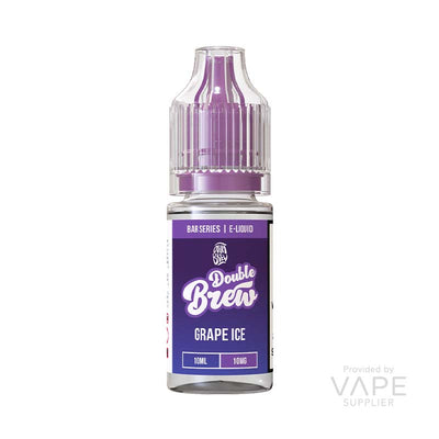 ohm brew double brew 10mg nic salt grape ice