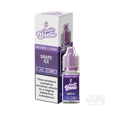 ohm brew double brew 5mg 10mg 20mg nic salt grape ice