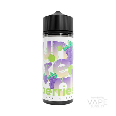 unreal berries grape lime 100ml shortfill