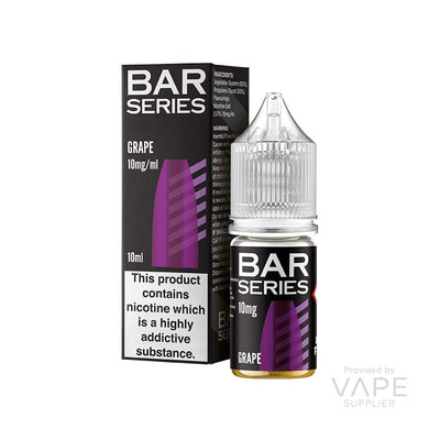 bar series 10mg nic salt grape