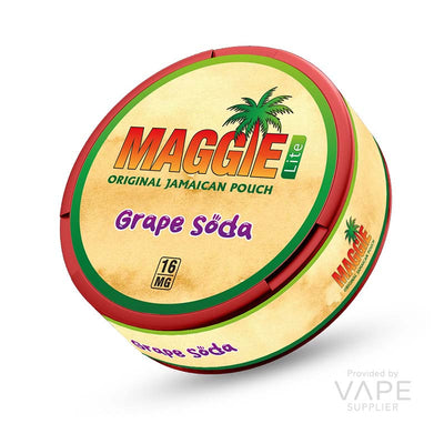 maggie lite 16mg snus nicotine pouches grape soda