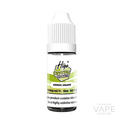 Higo Crystal Green Grape 10mg Nic Salt E-liquid