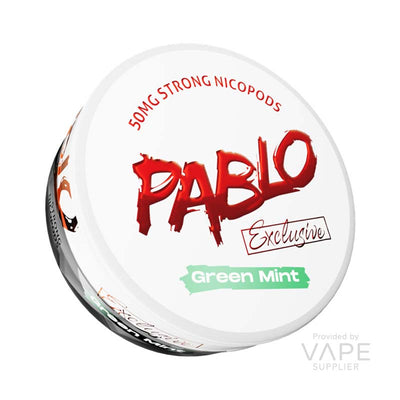 pablo exclusive 50mg nicotine pouches green mint