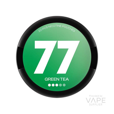 77 Medium Green Tea 10.4mg Nicotine Pouches