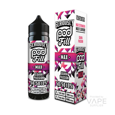 doozy seriously podfill max shortfill eliquid guava passion