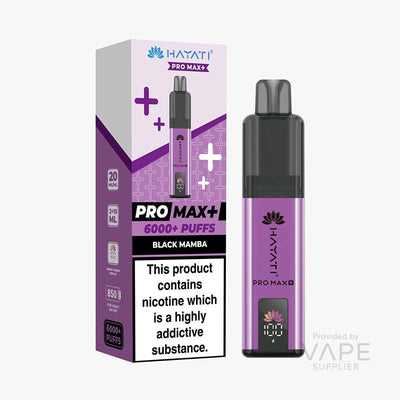 Hayati Pro Max+ 6K Prefilled Pod Kit
