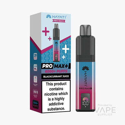 Hayati Pro Max+ 6K Prefilled Pod Kit