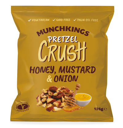 Munchkings Pretzels Honey Mustard & Onion 125g