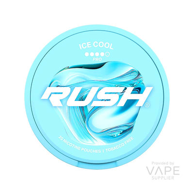 rush pro 16mg snus nicotine pouches ice cool