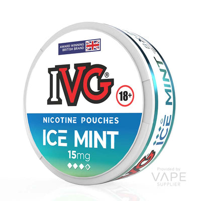 ivg snus nicotine pouches 15mg ice mint