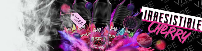 irresistible cherry nic salts shortfills eliquids flavours