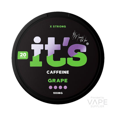 it's 100mg Caffeine Pouches