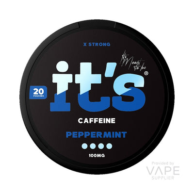 it's 100mg Caffeine Pouches