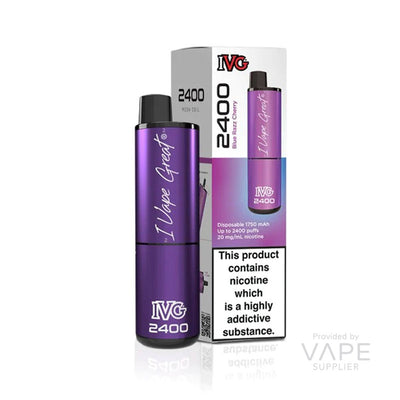 ivg 2400 blue razz cherry