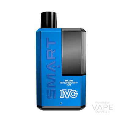 ivg smart 5500 big puff disposable 20mg blue raspberry ice