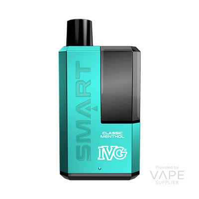 ivg smart 5500 big puff disposable 20mg classic menthol