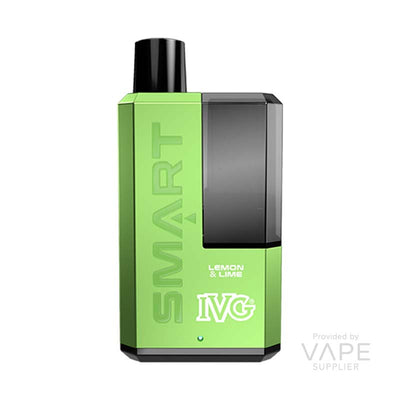 ivg smart 5500 big puff disposable 20mg lemon lime