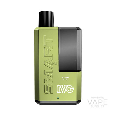 ivg smart 5500 big puff disposable 20mg lime ice