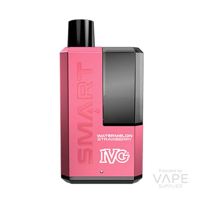 ivg smart 5500 big puff disposable 20mg watermelon strawberry