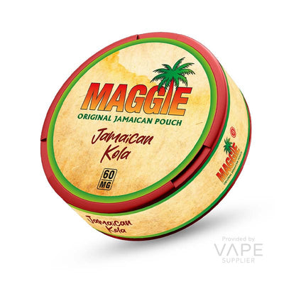 maggie 60mg snus nicotine pouches jamaican cola