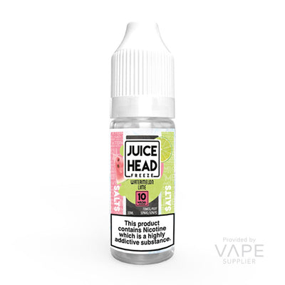 Juice Head Freeze Nic Salts 10mg Watermelon Lime