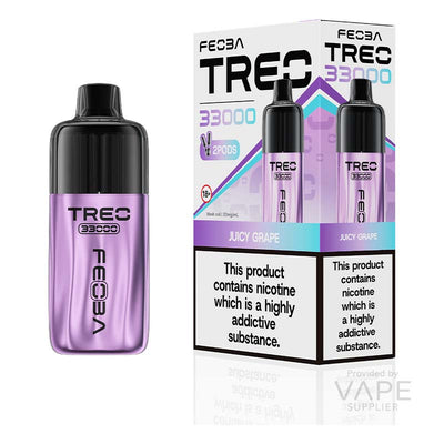 Feoba Treo 33K 20mg Prefilled Pod Kit Juicy Grape