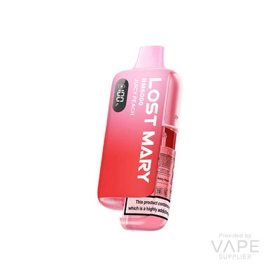 lost mary bm6000 big puff disposable 20mg juicy peach