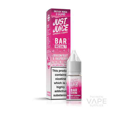 Just Juice Bar Nic Salt 10mg Dragonfruit Raspberry