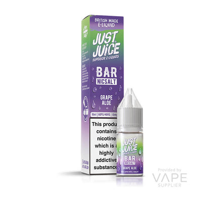 Just Juice Bar Nic Salt 10mg Grape Aloe