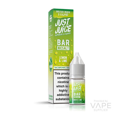 Just Juice Bar Nic Salt 10mg Lemon Lime