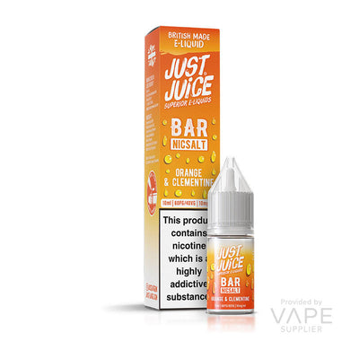 Just Juice Bar Nic Salt 10mg Orange Clementine