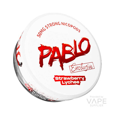 Pablo Exclusive Nicotine Pouches Strawberry Lychee