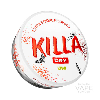 killa dry 16mg nicotine pouches kiwi