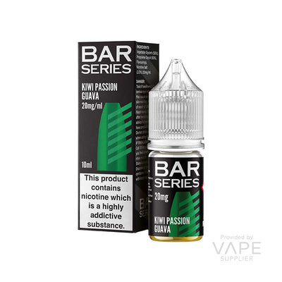 bar series 20mg nic salt kiwi passion guava