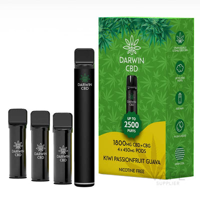 Darwin CBD+CBG 1800mg Prefilled Pod Kit