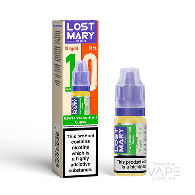 Lost Mary Nic Salts Kiwi Passionfruit Guava 10mg