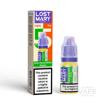 Lost Mary Nic Salts Kiwi Passionfruit Guava 5mg