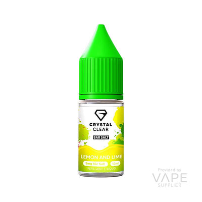 Crystal Clear Lemon and Lime 5mg Nic Salt E-liquid