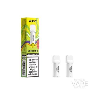 SKE 600 Pro 20mg Prefilled Pods Lemon and Lime
