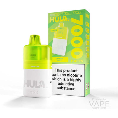 HULA 20mg Prefilled Pod Kit Lemon Lime