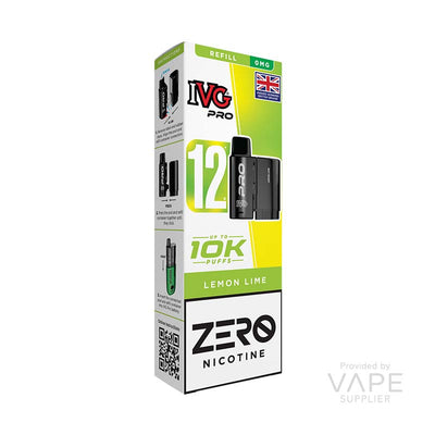 IVG Pro 12 0mg Prefilled Pods Lemon Lime