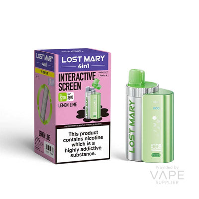 lost mary 4 in 1 pod kit lemon lime