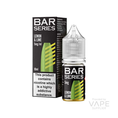 bar series 5mg nic salt lemon lime