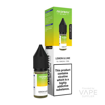 Nicorefill Nic Salts Lemon Lime 10mg Nic Salt E-liquid