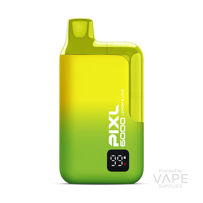 pixl 6000 big puff disposable lemon lime