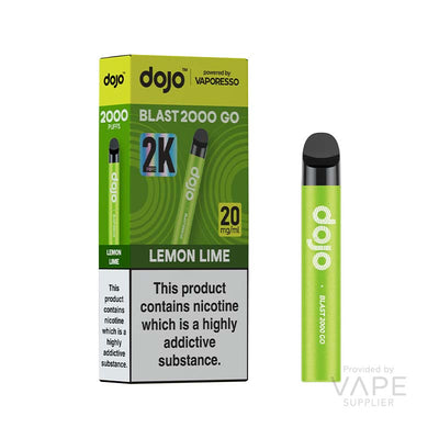 vaporesso dojo blast 2000 go pod kit lemon lime