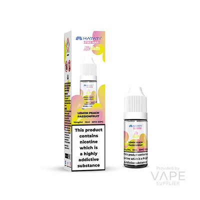 hayati pro max nic salt eliquid 10mg lemon peach passionfruit