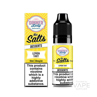 dinner lady lemon tart nic salt 20mg