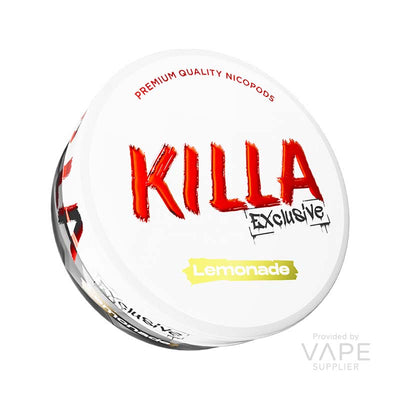 killa exclusive nicotine pouches lemonade