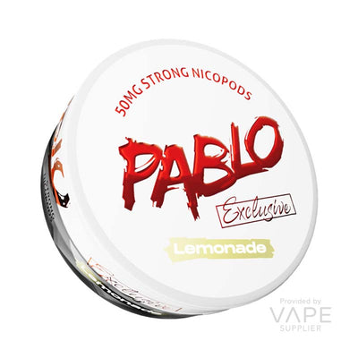 pablo exclusive 50mg nicotine pouches lemonade